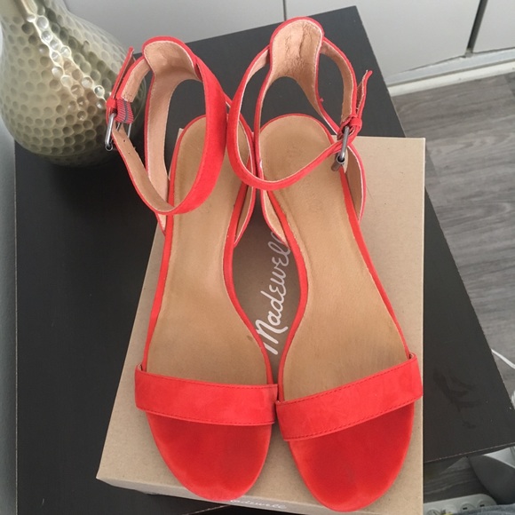 [MADEWELL] Alice sandals in Siberian Red - Picture 5 of 5